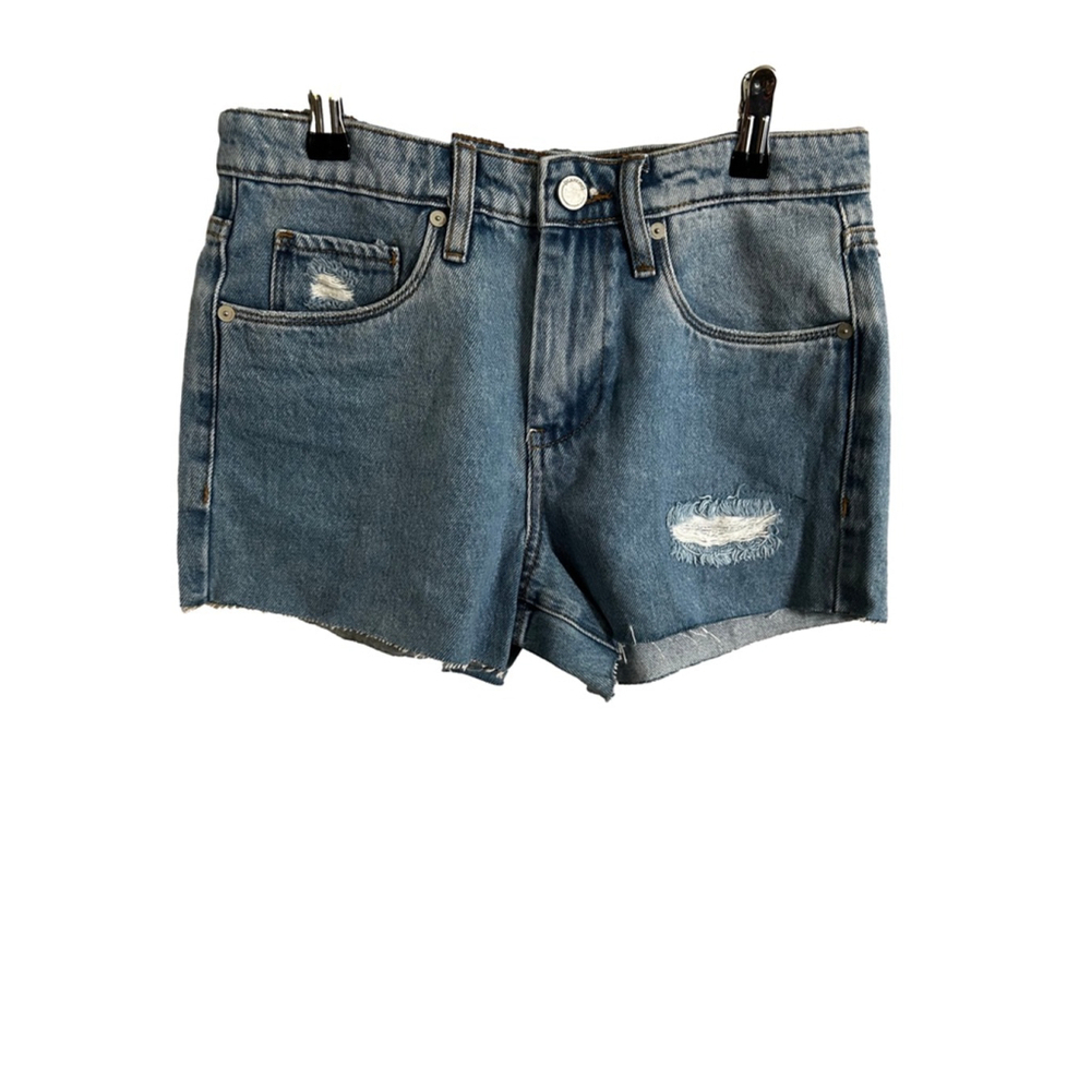 BLANK NYC The Barrow Vintage High-Rise Denim Shorts Size 26 NWT